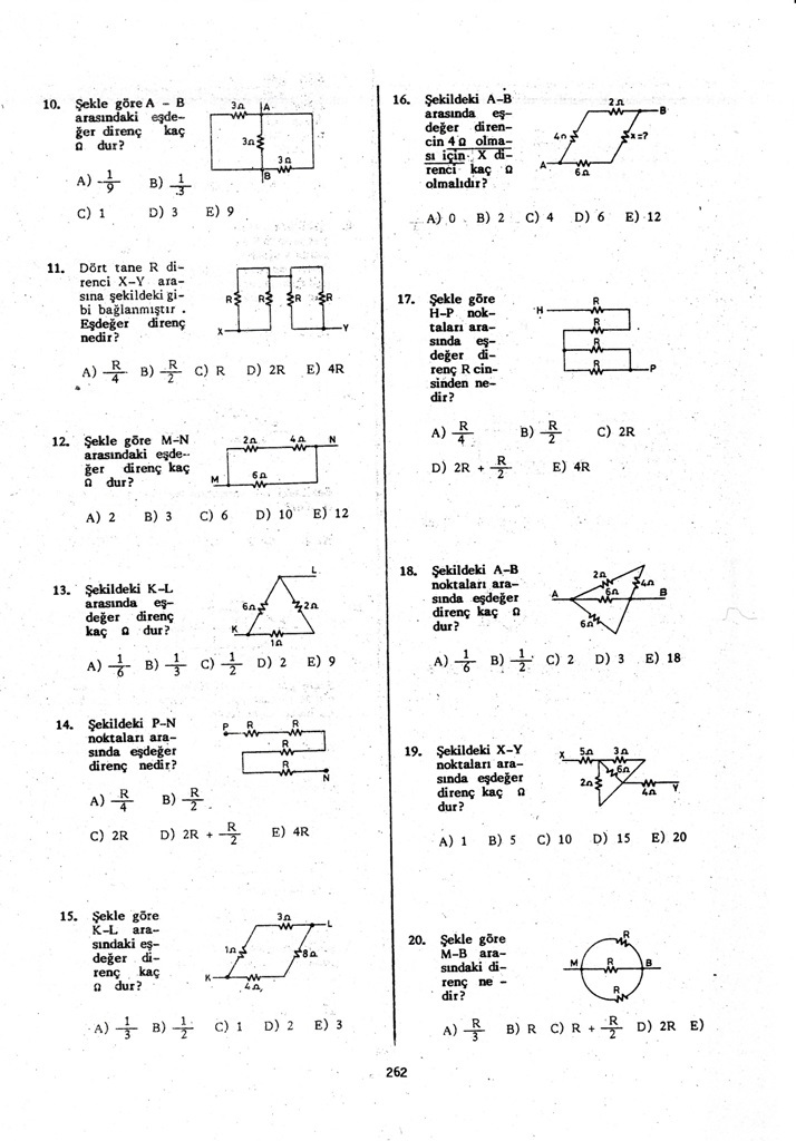 Direnç-262